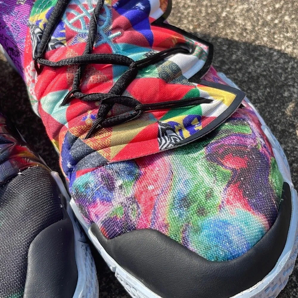 SOLD on eBay!!    Nike Kybrid S2 ‘Pineapple’ GS What the Kyrie Sneaker Size17 - Picture 16 of 16